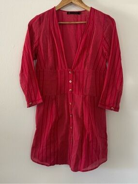VIX Paulahermanny Swimwear Ana Chemise Red Pepper Eurosummer Old Money Luxury